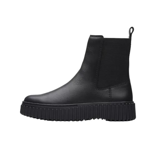 Clarks Torhill Maple Leather Chelsea Boots Women's
