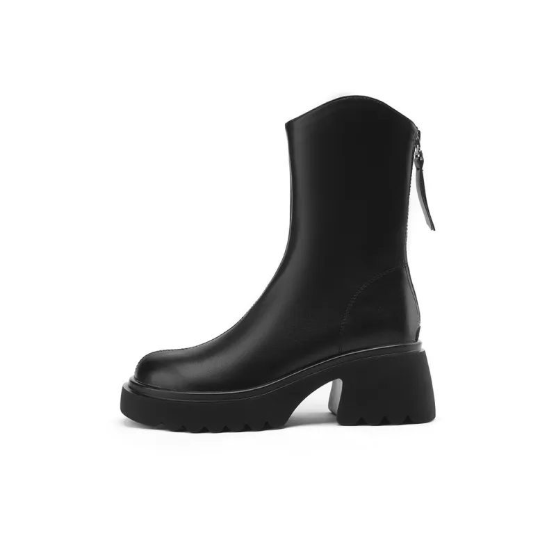 DAPHNE Ankle Boots Women's Brown/Black/Beige-26