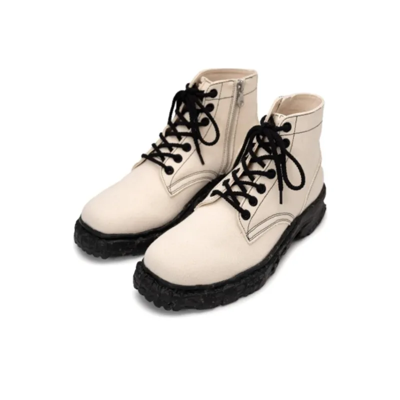 MIHARA YASUHIRO Ankle Boots Unisex White-2