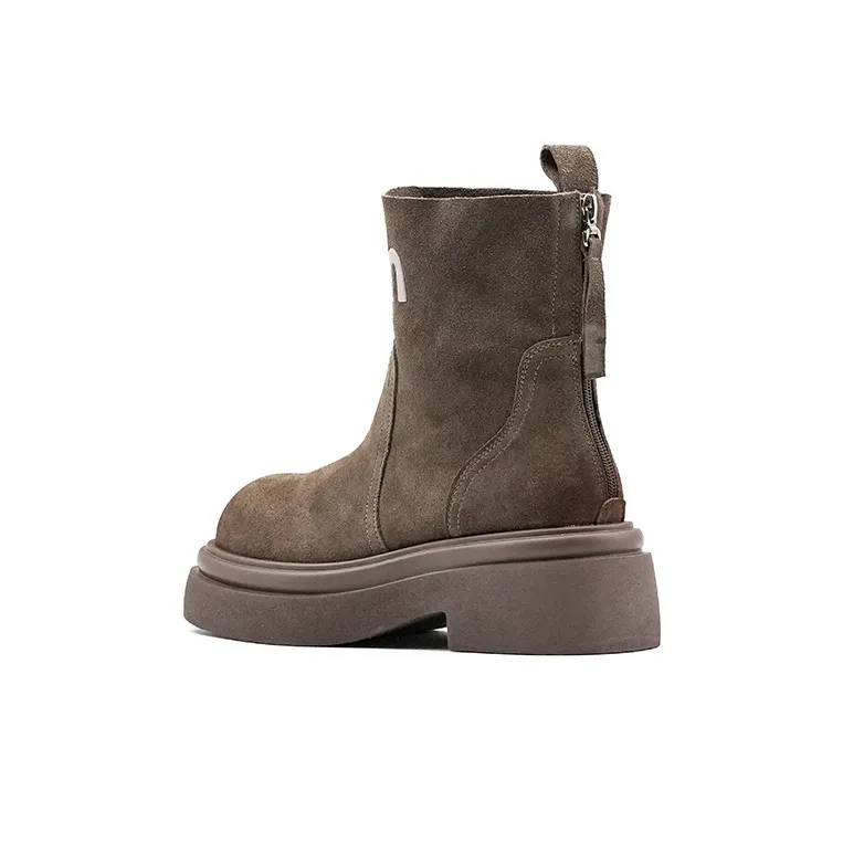 Little Sue Unique Design Trendy Fashion Slim Boots Ankle Boots 5CM Women's-7