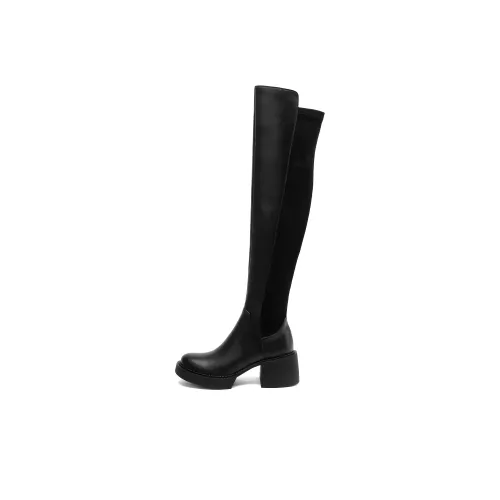 MODERN BELLE Over-the-knee Boots 6.5cm Women's Black
