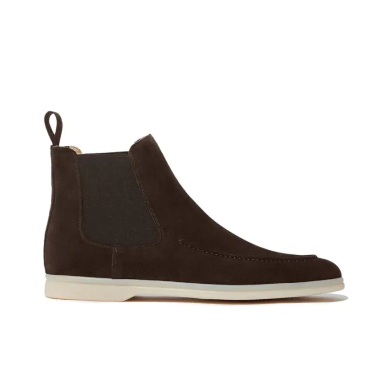 SCAROSSO Eugenio Moro Scamosciato Chelsea Boots-1