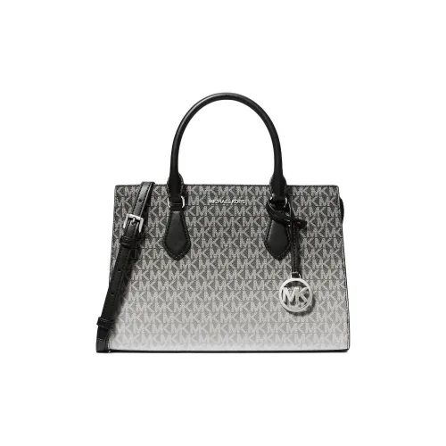 MICHAEL KORS Coated Canvas One Shoulder Handbags Medium Size Women's Black