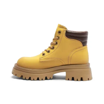 SMILEY Martin Boots Women's Yellow