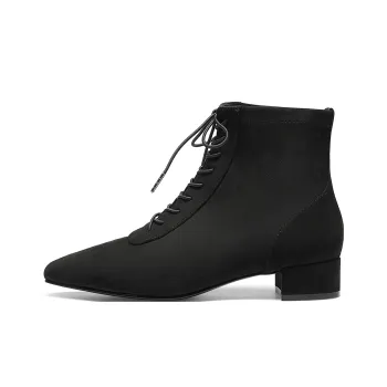 GOLDLION Ankle Boots 3.5cm Women's Black