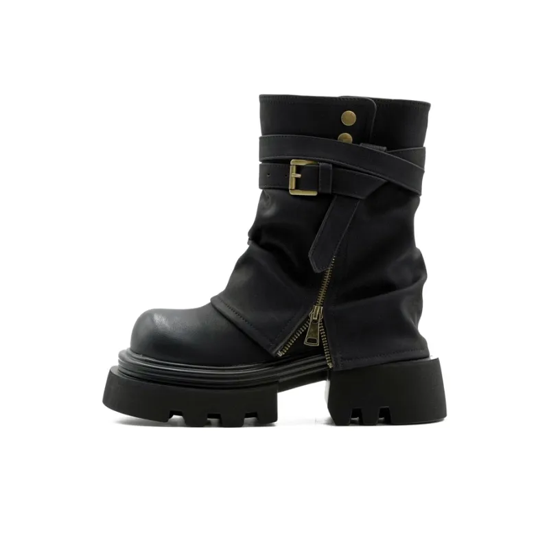 Little Sue Ankle Boots Women's Black/Coffee-12