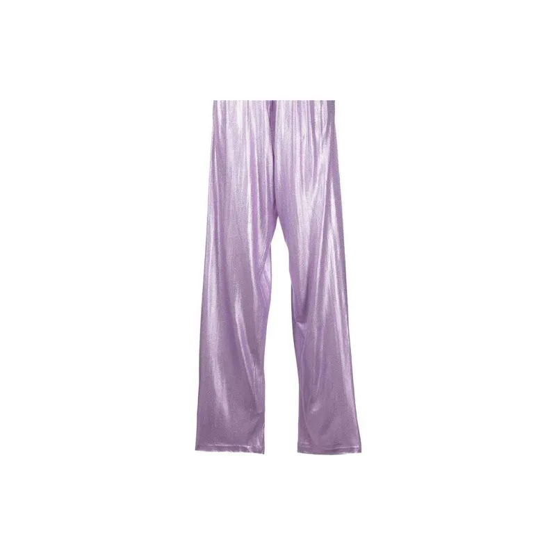 TOM FORD High Rise Metallic Effect Trousers-6