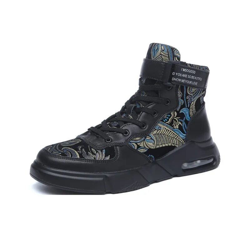 Babinda Ankle Boots 4cm Men's Black-1