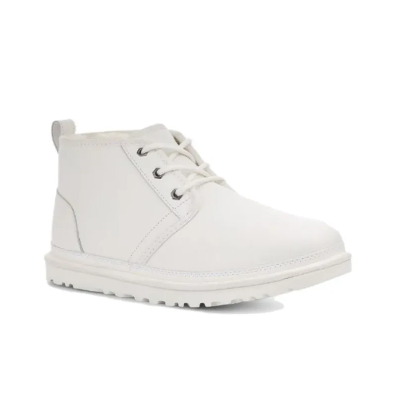 UGG Neumel Leather Boot 'White'-2
