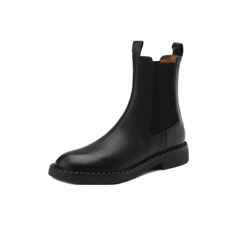 Moffett Short Chelsea Boots 3cm Women's-1