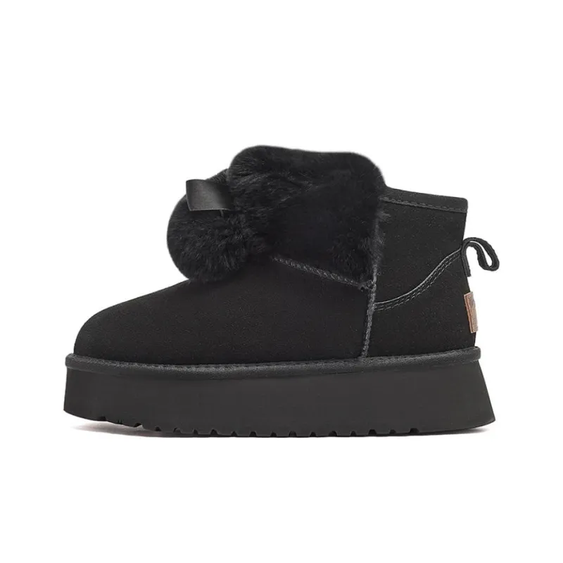 AGSDON Thermal Short Snow Boots Women's-7