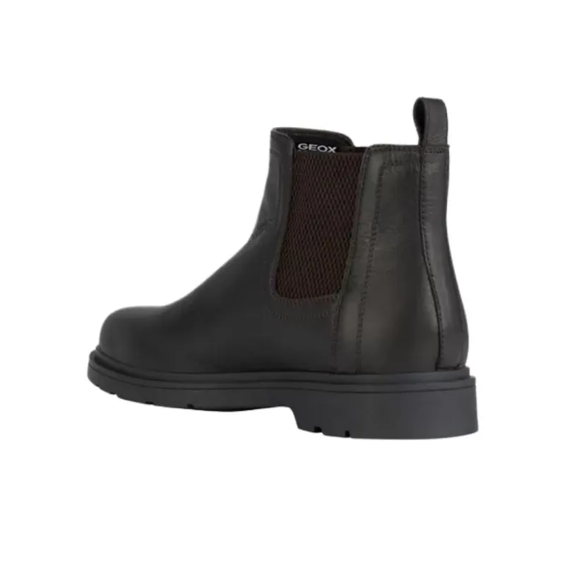 GEOX Spherica EC1 Short Chelsea Boots Men's Dark Brown-2