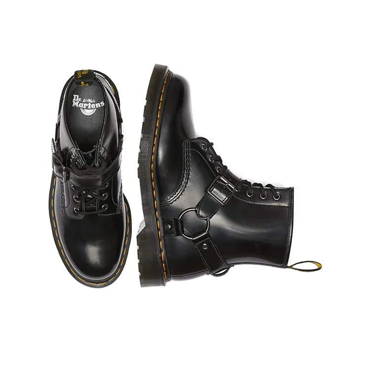 Dr.Martens Bradfield Triangle 8 Martin Boots Black Unisex-2