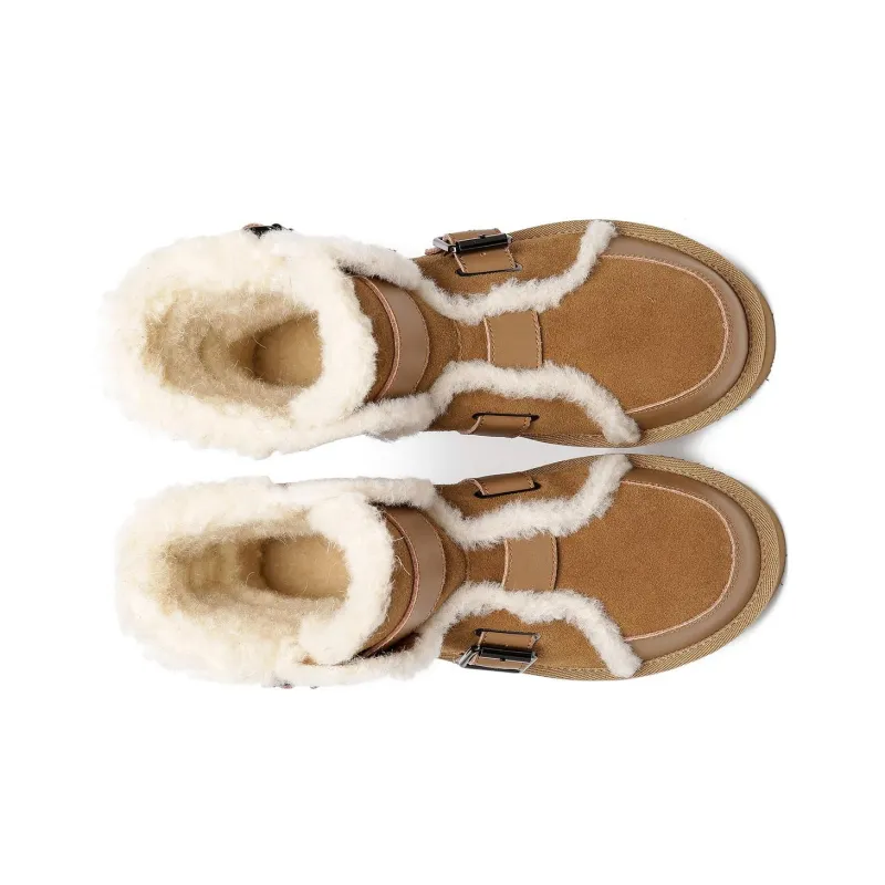 TARRAMARRA Snow Boots Women's Chestnut-3