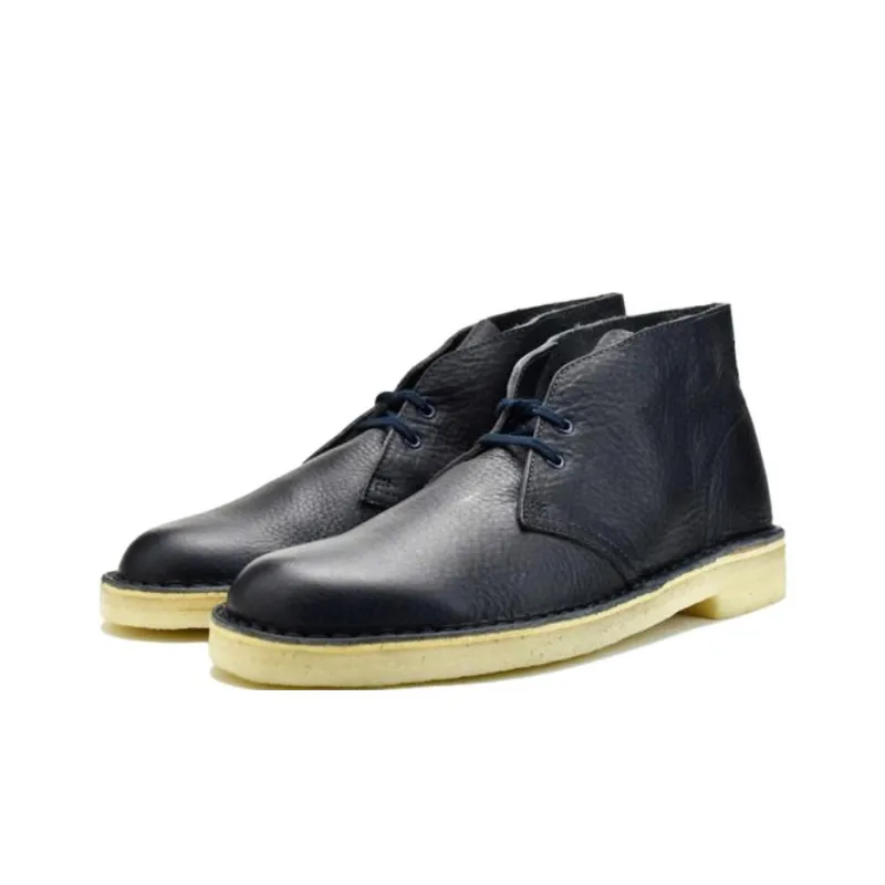Clarks Originals Ankle Boots Men's Marine Blue-2