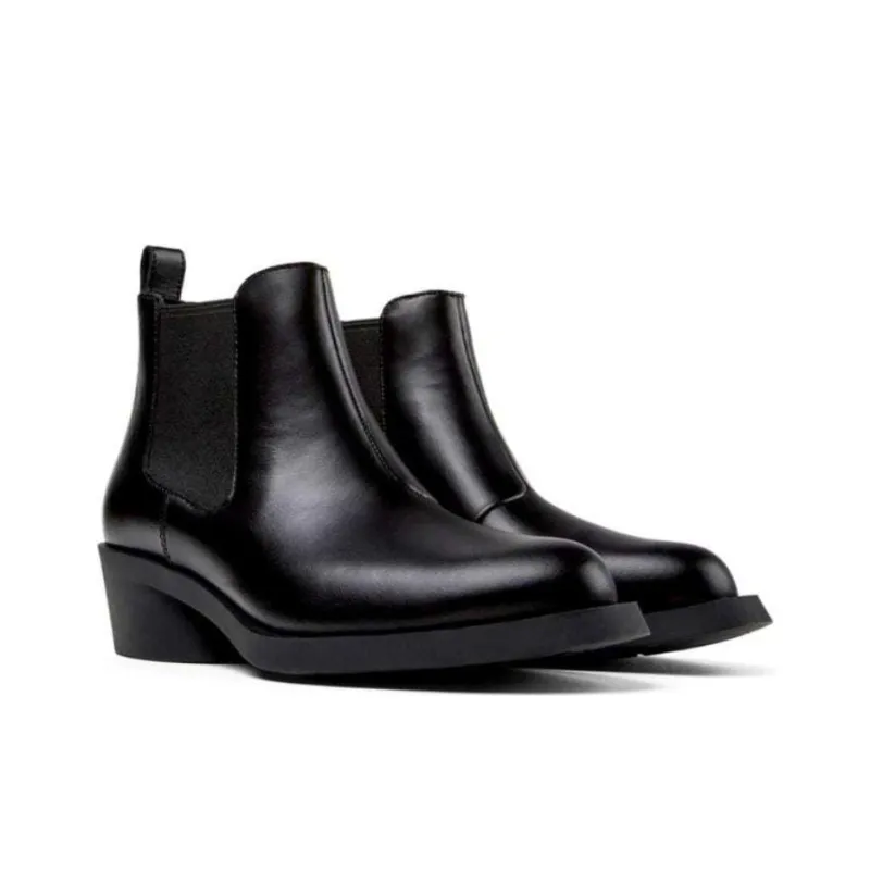 CAMPER Bonnie Short Chelsea Boots Women's Black-2