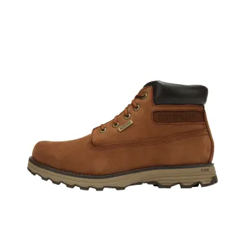 CAT Founder Ankle-Length Martin Boot Men's Brown
