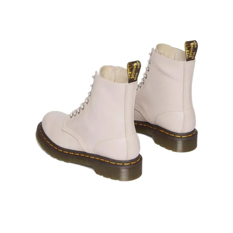 Dr.Martens 1460 Pascal Virginia Leather Lace Up Boots 'Vintage Taupe' Women's-3