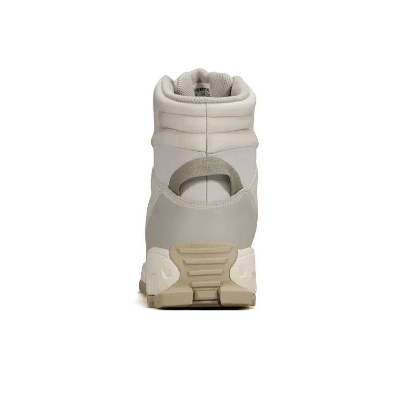 HUMTTO Slip Resistant Coverage Balance Short Snow Boots Women's Beige-3