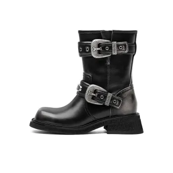 SUGARSU Ankle Boots 4.5cm Women's Black