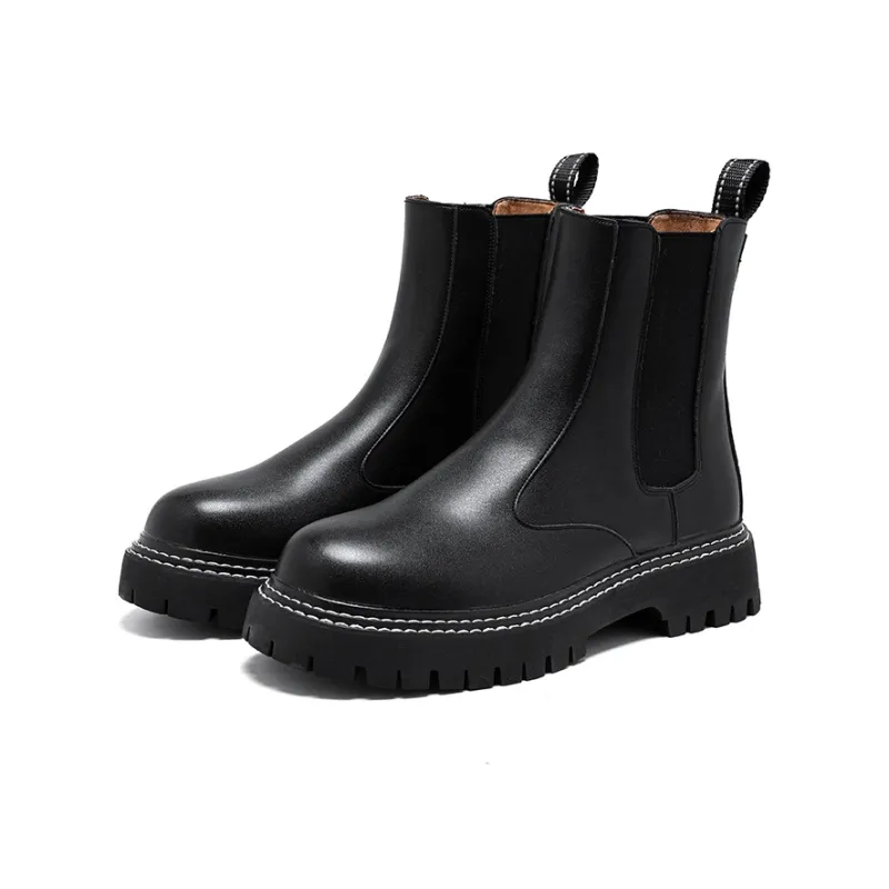 Cachiotti Knee High Chelsea Boots Men's Black-1