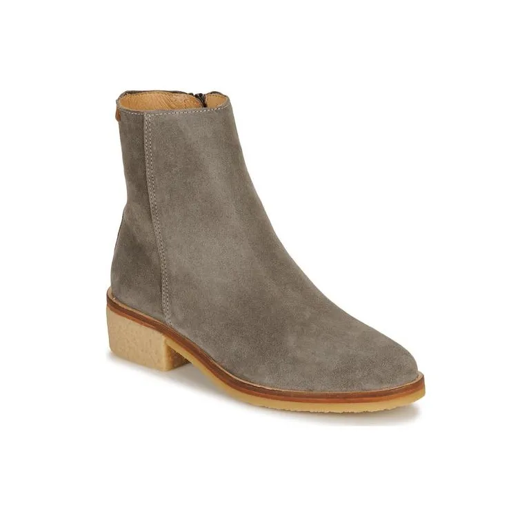 El Naturalista Ankle Boots 2cm Women's Gray-2
