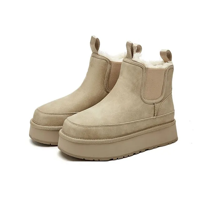 DAPHNE Abrasion-Resistant Short Snow Boots Women's-5