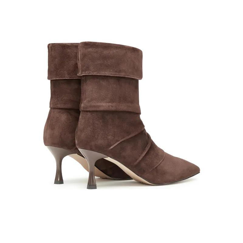 Joypeace Ankle Boots Women's Coffee-7