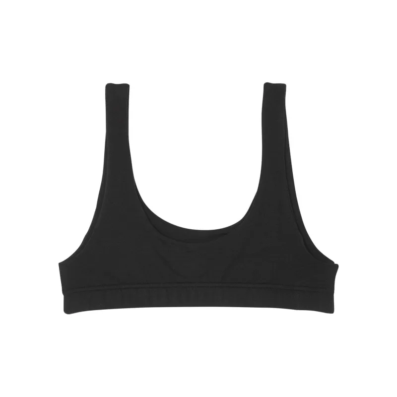 Victoria's Secret Brushed Modal Fleece Lounge Bralette / BLACK Bra Women's Black-1