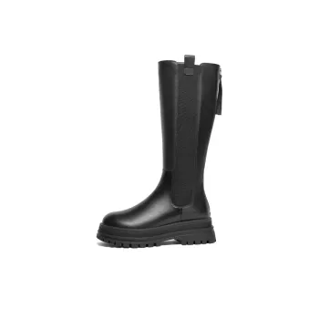 BELLE 35cm Chelsea Boots 5.5CM Women's Black