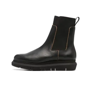 Sacai Round toe Leather Boots