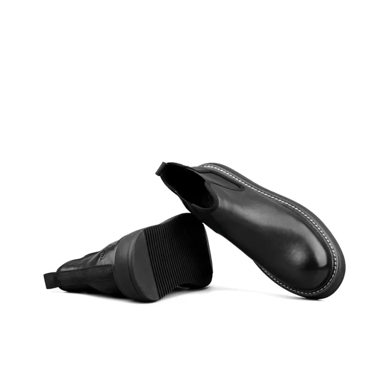 LOHAN·SIR Short Chelsea Boots Platform Men's-11