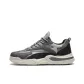 Black Gray Fleece-Lined