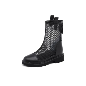 QINGZHUHU Ankle Boots Women's Beige