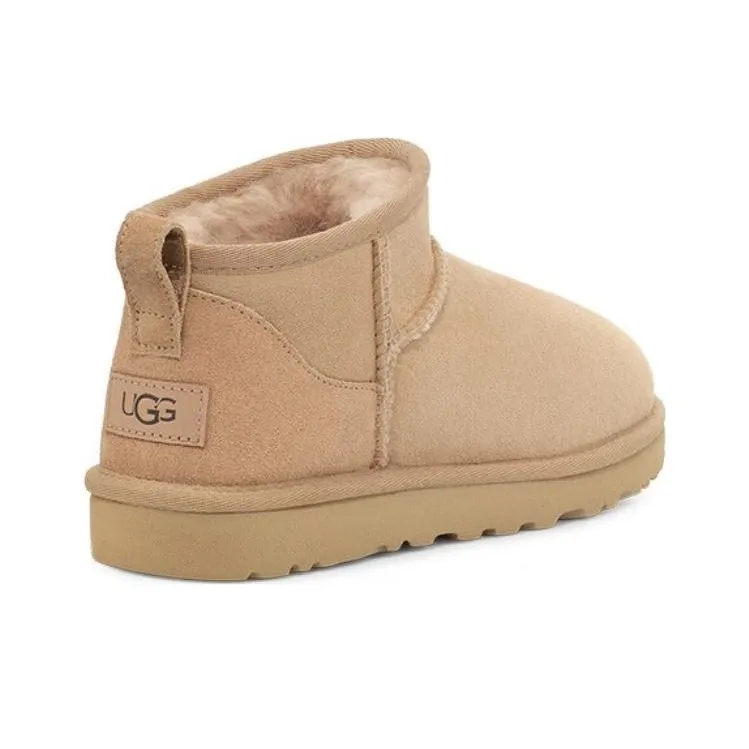 UGG Classic Ultra Mini 'Light Grey Brown' Women's-3