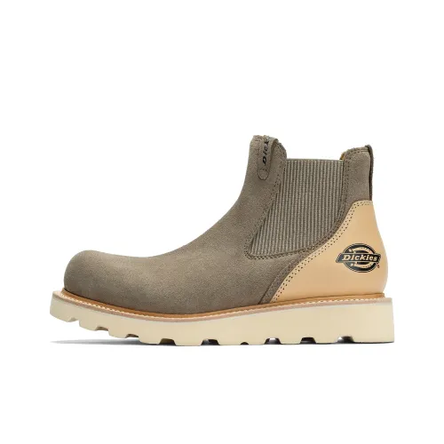 Dickies Short Chelsea Boots Men's Light Coffee