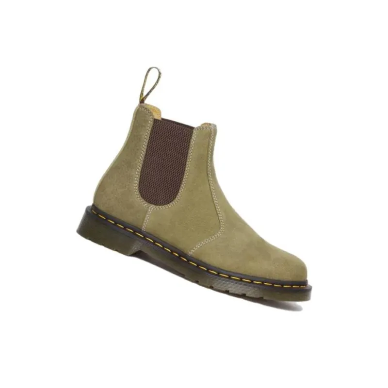 Dr.Martens Short Chelsea Boots Unisex Green-3