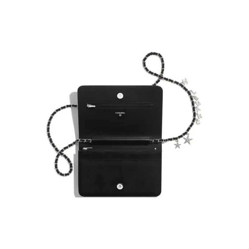 CHANEL Suede Shoulder Bag, Crossbody Bag, Handbag Women's Black-2