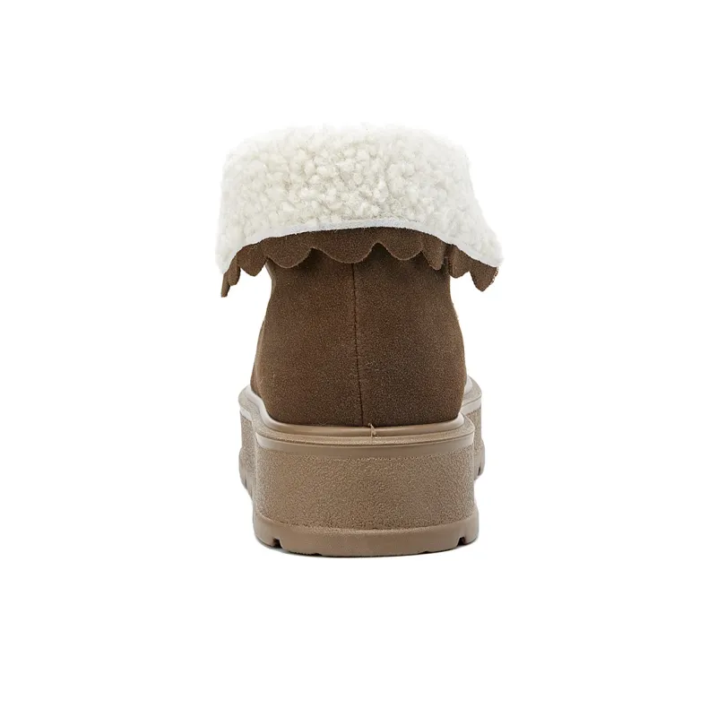 La Chapelle Thermal Snow Boots Women's Brown-4