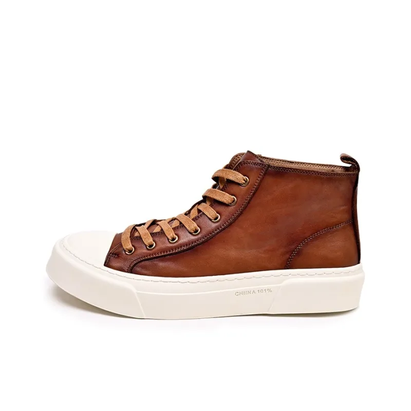 Brounvanm High-Top Skateboard Shoes Men's-6