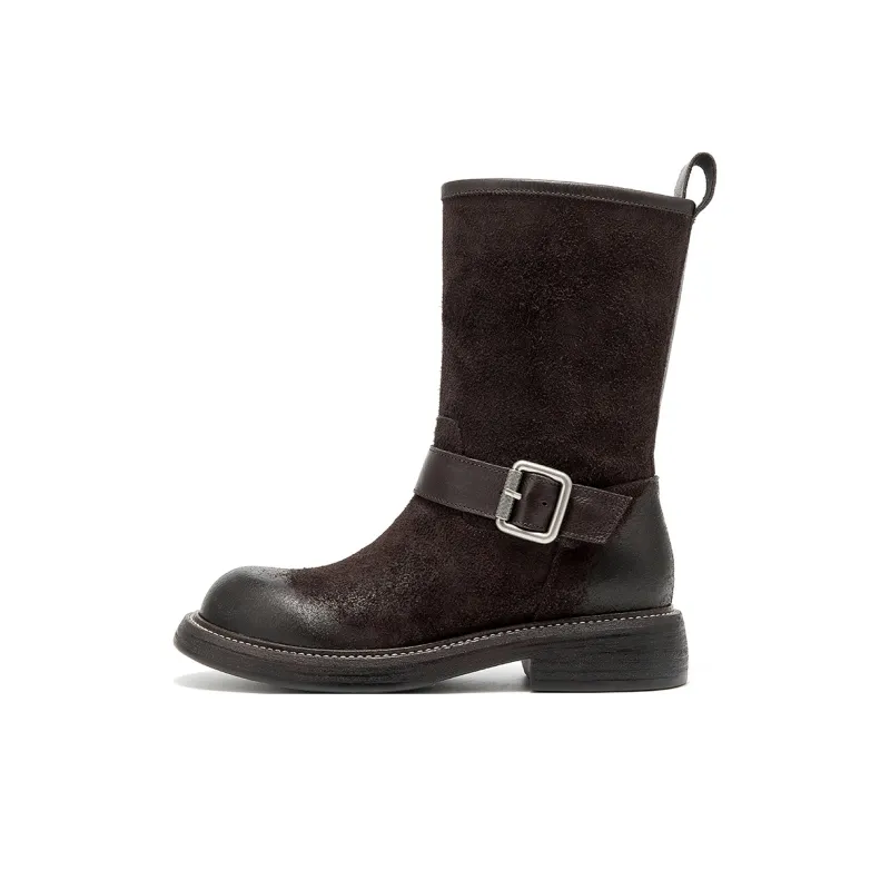 Beau Today Ankle Boots Women's Black/Coffee-0