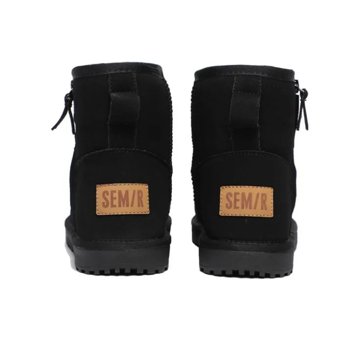 SEMIR Warm Short Mid-Calf Snow Boots Men's-9