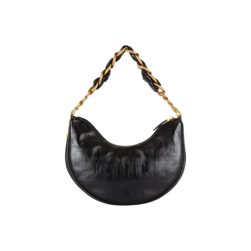 BALMAIN 1945 Soft Moon Shoulder Bag-2