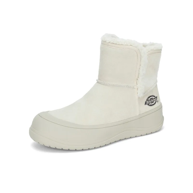 Dickies Warm Short Snow Boots Women's Beige-1