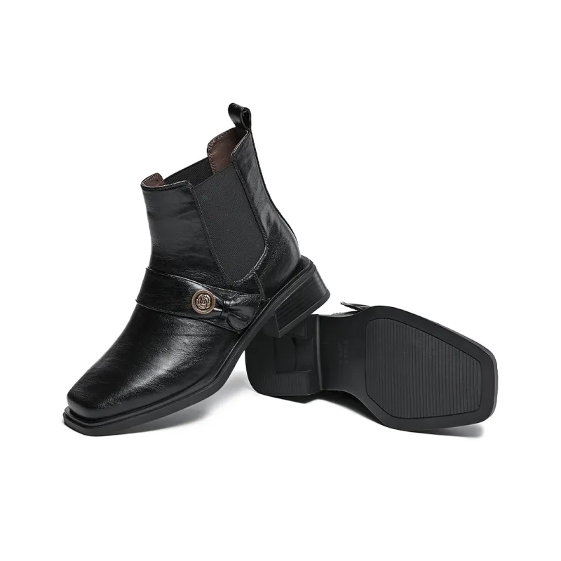 ST&SAT Short Chelsea Boots 3.5CM Women's-4