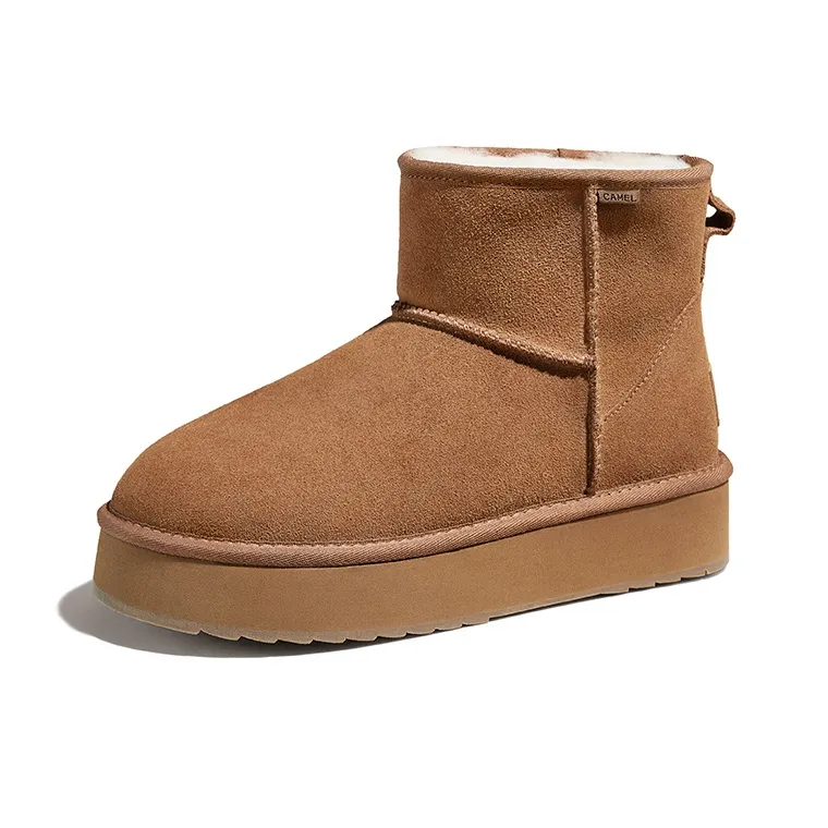 CAMEL Snow Boots Women's Black/Chestnut-8