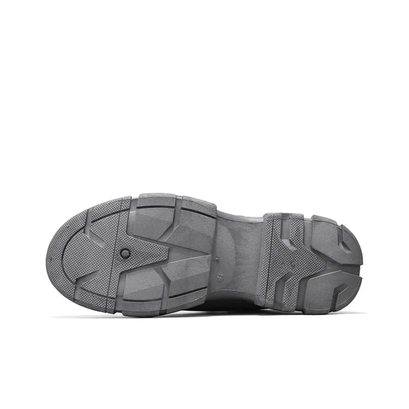 Warrior Warm Height Increasing Crew Snow Boots Men's Gray-5