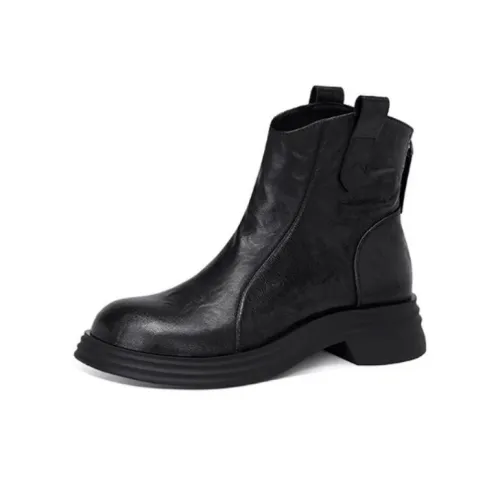 JESSICA SOPHIA Ankle Boots 3.5cm Women's Black