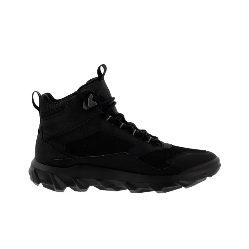 Ecco M Gt Wear Resistant Slip Resistant Short Mid Calf Outdoor Boots Women's Black-1
