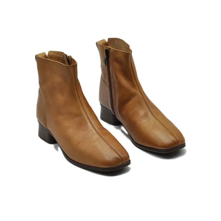 ARTMU Ankle Boots Women's Coffee/Camel-9